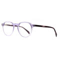 Round Ladies Fashion ECO Acetate Optical Frames Eyeglasses